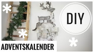 Adventskalender Hirsch basteln DIY IDEE Tutorial  Anleitung  deutsch [upl. by Ammeg313]