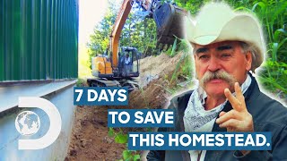 Marty Has 7 Days To Save This Home From Landslides  Homestead Rescue [upl. by Iglesias]