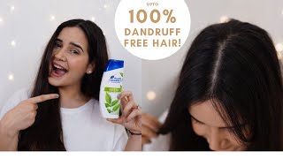 My Honest Review on Head amp Shoulders Neem Shampoo  Dandruff Free Hair Care Routine  Shiv Shakti [upl. by Shien]