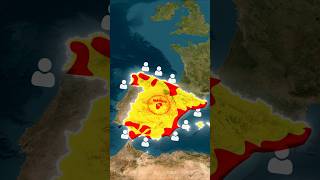 Why 70 Of Spain Is Empty amazing geopolitic [upl. by Ahsael]