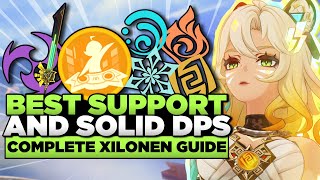 ULTIMATE Xilonen Guide For Support AND Main DPS Artifacts Weapons and MORE Genshin Impact 51 [upl. by Odanref910]