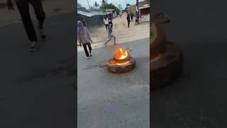 Riots in Maputo mozambique [upl. by Nawd]