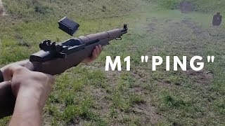 Shooting the M1 Garand 3006 Awesome M1 Ping Slow Motion💥 [upl. by Tabbie99]