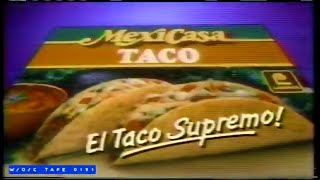 MexiCasa Tacos Commercial  1985 [upl. by Sidney]