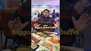 Biggest Buffet Place in Hyderabad  Masterpiece foodblogger food hyderabadfood [upl. by Cissie743]