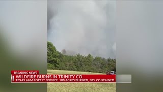 Sheriff says Trinity County fire grew to 4050 acres residents asked to prepare for evacuation [upl. by Neyuq]