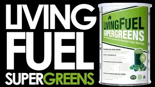 Living Fuel Super Greens Alkaline Food Green Drink [upl. by Adamec671]