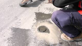 Way of Doing Road Coring Test [upl. by Letnohs]