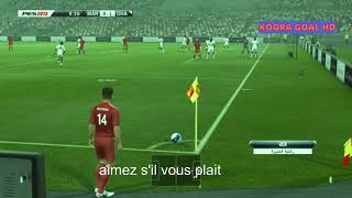 Diffusion en direct du match entre le Maroc et le Ghana en Coupe dAfrique des Nations PES 2013 [upl. by Obelia]