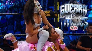 CABELLERA VS CABELLERA LADY MARAVILLA Vs BIG MAMI  LUCHA COMPLETA  Lucha Libre AAA Worldwide [upl. by Aronos]