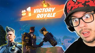 Using A RARE Fortnite Skin Typical Gamer Does NOT Own GOLD CROWN Victory Royale Wins TRENCH RAIDER [upl. by Nani]