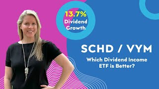 ETF BATTLE SCHD vs VYM  Which Dividend Income ETF is Better [upl. by Hoban]