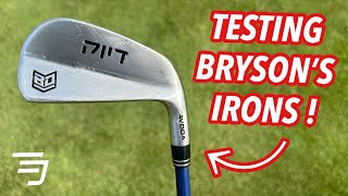 A GAMECHANGING DESIGN   Avoda Golf x Bryson DeChambeau 3D Printed Irons  Test  Review [upl. by Eicyac]