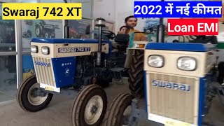 Swaraj 742 XT Price Loan EMI and features [upl. by Chang]