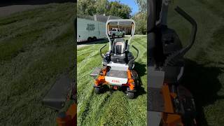 Unique pattern for a unique mower stihlusa RZA thatlawndude realSTIHL stihlbattery ad [upl. by Isaacson]