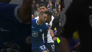 Ziyech Fight Emerson Royal 😡🔥 [upl. by Annwahsal]