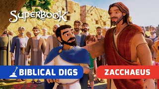 Biblical Digs  Zacchaeus  Superbook S05 E03 [upl. by Lemor456]