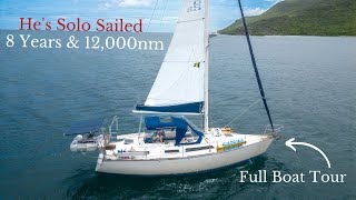 Best Sailboat For Solo Sailing Budget Liveaboard Cruiser Capable amp Affordable 35 ailboat [upl. by Sivle]