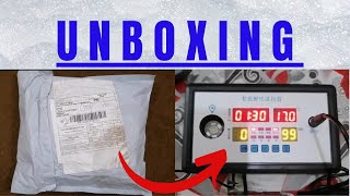 Unboxing Intelligent Incubator Thermostat  Temperature  Humidity Controller  Hafiz Birds Farming [upl. by Chloette872]