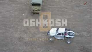 OSHKOSH HEMTT M 977 vs AXIAL SCX 10 quot TURN RADIUS quot SCALE CRAWLER COOPERATION RUHR [upl. by Ardnauqal487]