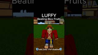 Luffy Beating Blox Fruits shorts [upl. by Nilrah]