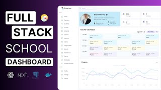 Nextjs FullStack School Management App Full Tutorial  Role Based School Dashboard Project [upl. by Nylidnarb]