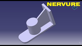 Nervure CATIA V5 [upl. by Ssej]