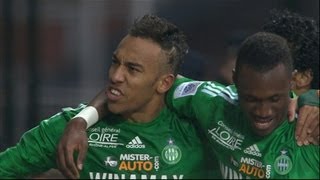 Goal PierreEmerick AUBAMEYANG 79  AS SaintEtienne  SC Bastia 30  201213 [upl. by Damle]