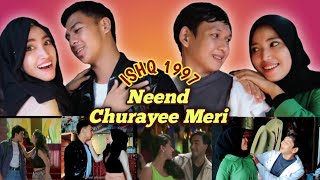 Neend Churayee Meri  ISHQ 1997  ReCreate By Elvianti Official [upl. by Eiramalegna]