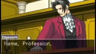 Edgeworth Has Trouble Getting Names [upl. by Heather]