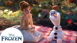 Anna and Olaf Fall in Love with Fall 🍂  Frozen 2 [upl. by Arras753]