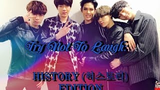 Try Not To Laugh HISTORY 히스토리 EDITION [upl. by Adlin]