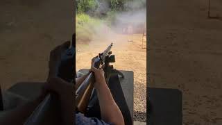 The Old Man shoots the Zouave rifle musket at the range  a black powder muzzleloader [upl. by Janaye417]