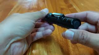 Superfire M180 Tactical Flashlight in english language [upl. by Norward]