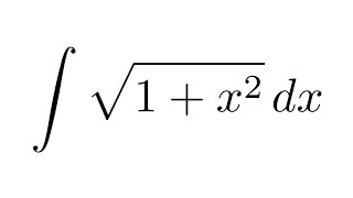 Integral of sqrt1x2 substitution  by parts [upl. by Jezabel]