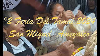 2° Feria Del Tamal San Miguel Ameyalco 2024 [upl. by Burris]