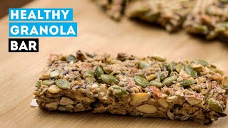 healthy granola bar recipe [upl. by Chin738]