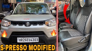 2023 SPRESSO basic accessories✅ seat cover 7d mats all in budget🔥💰 [upl. by Inohtna103]