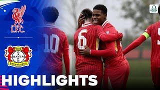 Liverpool vs Leverkusen  Highlights  UEFA Youth League 05112024 [upl. by Utter]