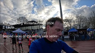 ASV Duisburg Winterlaufserie 2024 – zweite Läufe  Winter Race Series – second races [upl. by Boccaj]