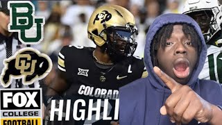 OMG WHAT A GAME  Colorado Buffalo vs Baylor Bears Reaction [upl. by Phelan]