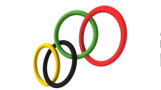 Olympic Rings Logo Animation [upl. by Acireh]