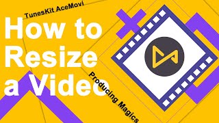 How to Resize A Video [upl. by Ramyar]