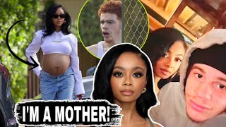 SKAI JACKSON CONFIRMS SHE AND HER BOYFRIEND “YERKKY” IS EXPECTING🤰🏽 [upl. by Aiza748]