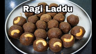 சத்தான ராகி லட்டு Ragi Ladoo Recipe in TamilKezhvaragu Laddu [upl. by Ferullo844]