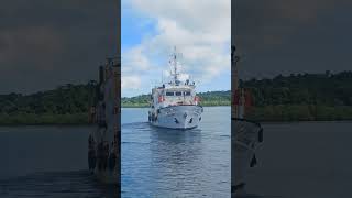 Dss Boat Coming to Havelock Island [upl. by Asiek30]