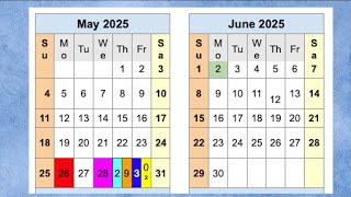 CCSD 202425 Academic Calendar Update [upl. by Marian]