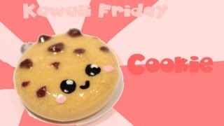 ◕‿‿◕ Cookie Kawaii Friday 68 Tutorial in Polymer Clay [upl. by Dorsy]