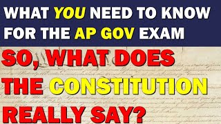 Key Features of the Constitution AP GoPo Redesign [upl. by Ardnasxela]