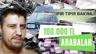 100000 TL Alınabilecek En Mantıklı Arabalar 2024 [upl. by Behnken]